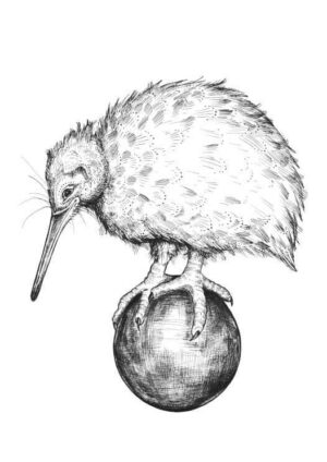 Kiwi Sanity Matte Art Print
