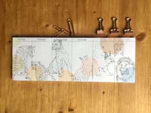 Cats & Dots Weekly Planner
