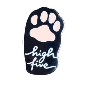 Bean Paw High Five Pin