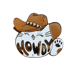 Howdy Pawdner pin
