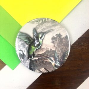Hummingbird Pocket Mirror