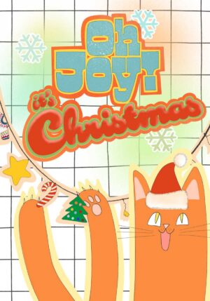 Hubbub Oh Joy Christmas Greeting Card