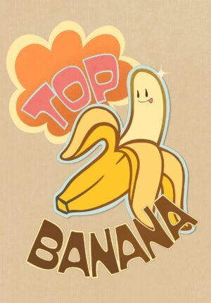 Top Banana Greeting Card