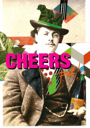 Cheers Pal Greeting Card