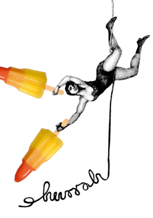Hurrah Ice Lolly Greeting Card