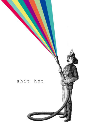 Shit Hot Greeting Card