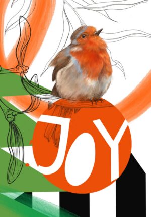 Robin Redbreast - Christmas Joy Greeting Card Greeting Card