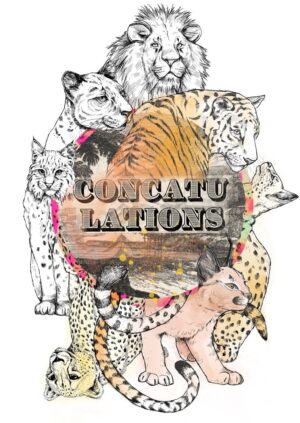 Concatulations Greeting Card