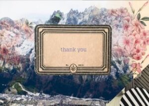 Thank You Greeting Card