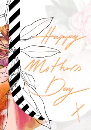 Occasional Stripes Happy Mothers Day Greeting Card