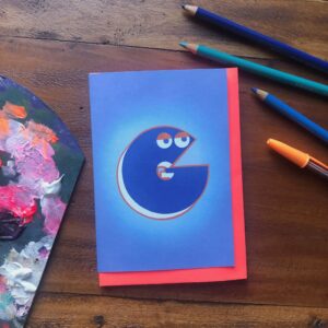 The Jolly Type G Greeting Card