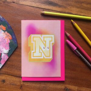 The Jolly Type N Greeting Card