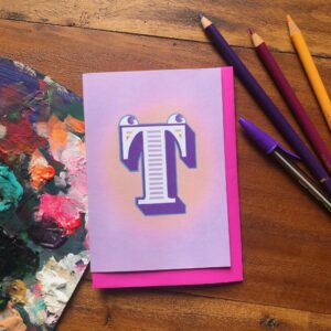 The Jolly Type T Greeting Card