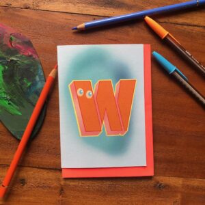The Jolly Type W Greeting Card