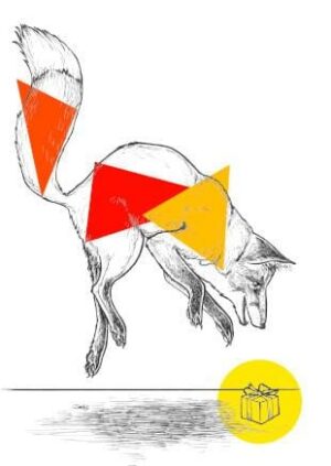 Boxes for Foxes Greeting Card