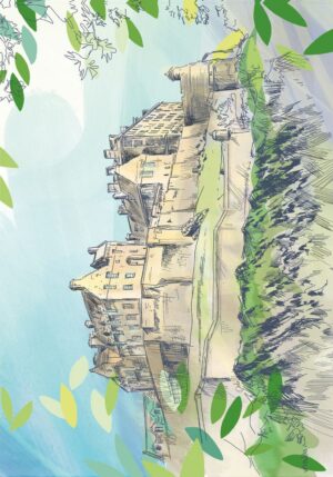 Edinburgh Castle Greeting Card