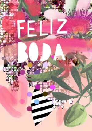 Feliz Boda Greeting Card