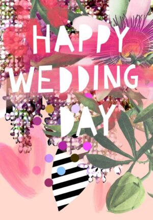 Happy Wedding Day Greeting Card