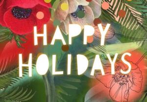 Happy Holidays Greeting Card Greeting Card