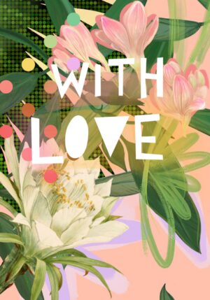 With Love Greeting Card Greeting Card
