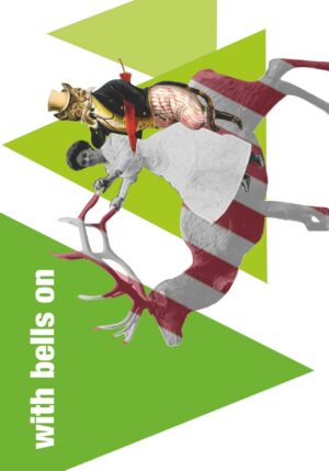 With Bells On Christmas Greeting Card