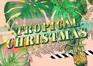 Tropical Christmas Card