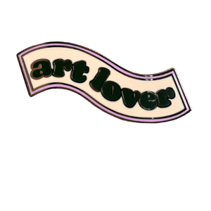 Art Lover Pin