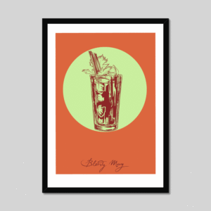 Bloody Mary Framed Giclée Print