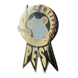 Certified Pest Pin