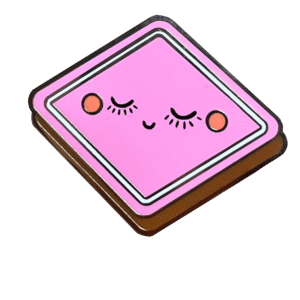 Happy Lozenge Pin