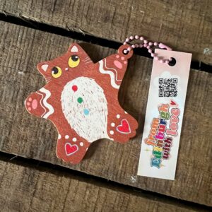 GingerBread Cat Hanging Decoration