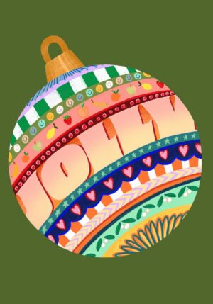 Jolly Cut Out & Keep Greeting Card