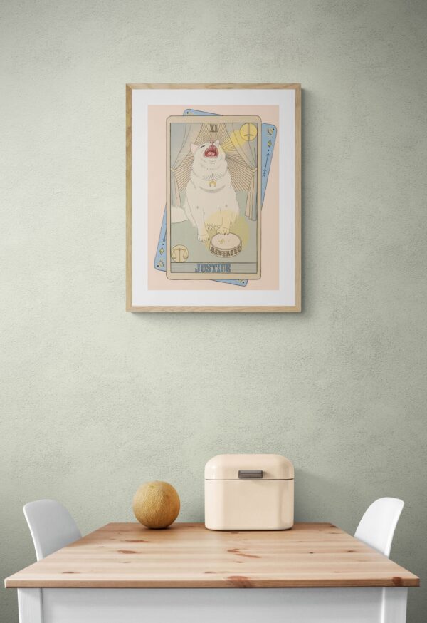 Justice_Tarot_Cat_Art_Print_on_Kitchen_Wall-2.jpg