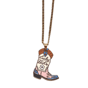 Lucky Boots Necklace