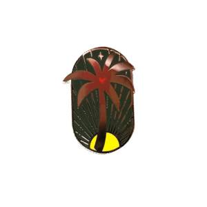 Palmy Days Dusk Pin