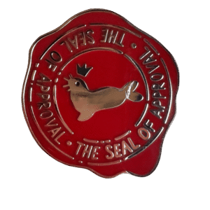 The Seal Of Approval Pin