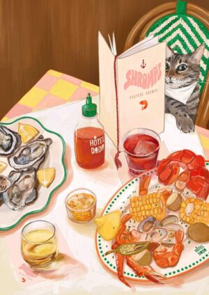 Shromp's Seafood Chomps Giclée Art Print