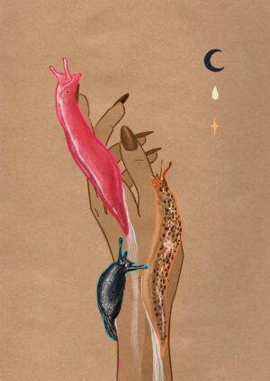 Midnight Slugs Matte Art Print