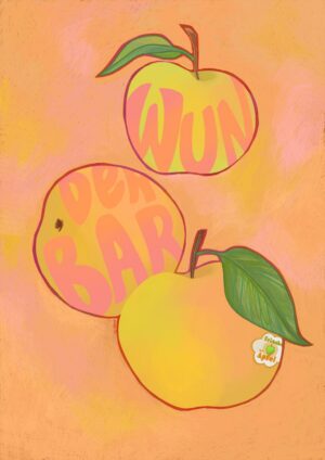Apfel Giclée Art Print