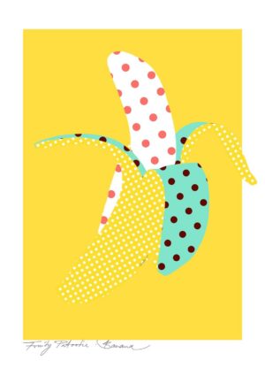 Banana Matte Art Print