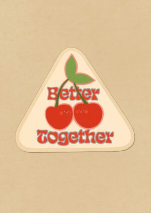 Better Together Cherries Matte Art Print