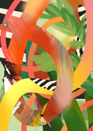 Chromatose Meander No. 2 Giclée Art Print