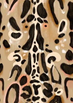 Clouded Leopard Dapper Giclée Art Print