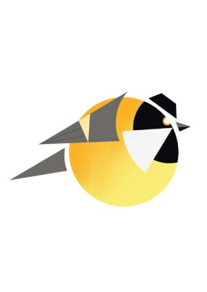 Coaltit Matte Art Print