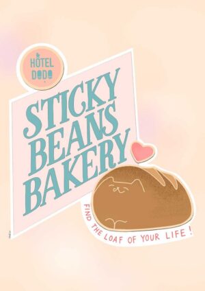Sticky Beans Bakery Loaf Of Your Life Matte Canvas Print