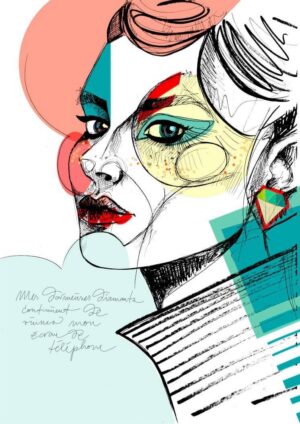 Diamond Matte Art Print