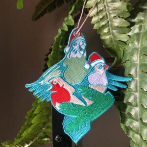 Christmas Birds Hanging Decoration