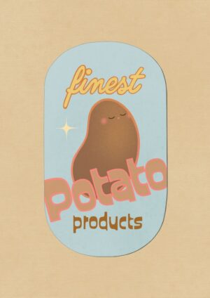Finest Potato Matte Art Print