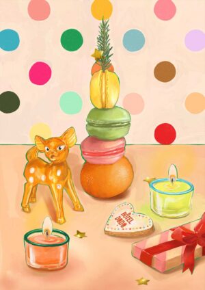 Hôtel Dodo Merry Macaron Giclée Art Print