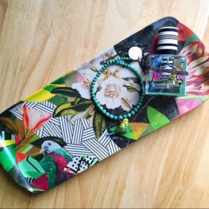 Tropical Collage Cocktail or Sandwich Tray